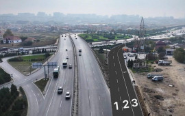 Zabrat yoluna da avtobus zolağı &ccedil;əkildi