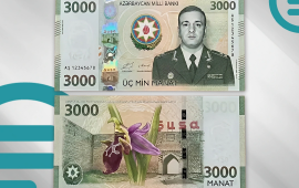 &Uuml;zərində Polad Həşimovun şəkli olan 3000 manatlıq əsginaslar tədav&uuml;lə buraxılıb?