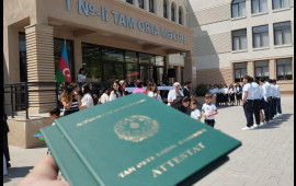 34 il sonra Şuşada “Son zəng” çalındı  FOTO