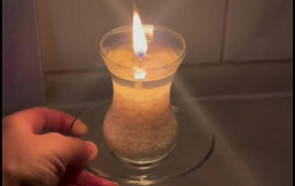 Nə şama ehtiyac var, nə lampaya  10 g&uuml;n yanır  VİDEO