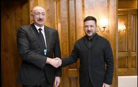 İlham Əliyevin M&uuml;nxendə Zelenski ilə g&ouml;r&uuml;ş&uuml; olub 