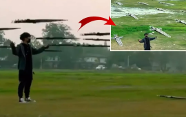 ABŞnin yuxularını qa&ccedil;ıracaq g&ouml;r&uuml;nt&uuml;  Dron ordusu qurdu 