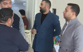 Fərdanın anasının yas mərasimindən görüntülər 