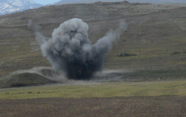 &Ouml;tən il mina və partlamamış hərbi sursat partlayışları nəticəsində 33 nəfər
