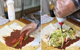 "Fairy" qabına ket&ccedil;up t&ouml;kən restoran bağlandı 