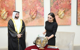 Heydər Əliyev Fondu ilə Həmdan Bin Rəşid Əl Maktum Fondu arasında əməkdaşlıq m&uuml;zakirə edilib 