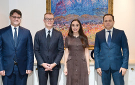 Leyla Əliyeva &Uuml;STnin Avropa &uuml;zrə Regional Ofisinin x&uuml;susi n&uuml;mayəndəsi ilə g&ouml;r&uuml;ş&uuml;b 