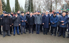 Ərdoğanın oğlu Gəncədə 