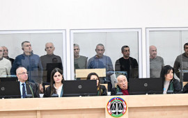 Beynəlxalq insan hüquqları müdafiəsi təşkilatının Ermənistan ordusunun cinayətləri ilə bağlı hesabatı məhkəmədə nümayiş olunub