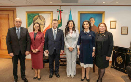 Meksika Deputatlar Palatasının sədri Azərbaycan n&uuml;mayəndə heyətini qəbul edib