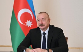 Prezidentin rəsmi sosial şəbəkə səhifələrində 9 Noyabr  Dövlət Bayrağı Gününə həsr olunan görüntülər paylaşılıb  VİDEO