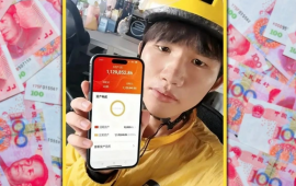 &Ccedil;inli kuryer beş ilə 160 min dollar topladı