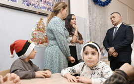 Leyla Əliyeva Səhiyyə Nazirliyi 5 saylı Uşaq Vərəm Sanatoriyasını ziyarət edib 