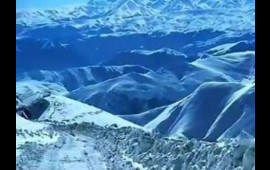 Kəlbəcər ağ &ouml;rpəyə b&uuml;r&uuml;nd&uuml; 