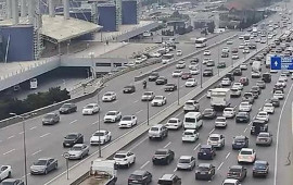 BakıSumqayıt yolundakı tıxac tarixə qovuşur 