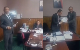 Məmura "m&uuml;kafat" verən "jurnalist" həbs OLUNDU