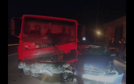 "Baş yol"u gözləmədən çıxdı, yük maşınının altında qaldı
