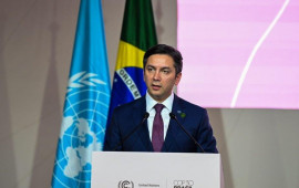 Yal&ccedil;ın Rəfiyev COP30da Azərbaycanın milli bəyanatını təqdim edib 