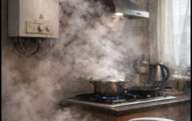 Nənə və nəvə dəm qazından &ouml;ld&uuml;