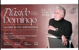Plasido Dominqo ilə birgə səhnəyə çıxacaq ifaçılar və konsert proqramı açıqlandı