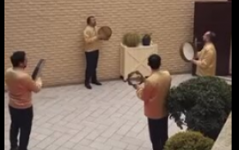 Qurban Qurbanovun qızını evindən belə yola saldılar 