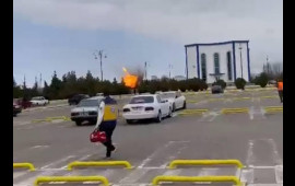 Nax&ccedil;ıvana dron d&uuml;şd&uuml; 