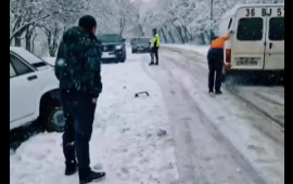 Ağsu aşırımından son g&ouml;r&uuml;nt&uuml;lər... 