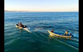 İtkin d&uuml;şən balıq&ccedil;ıların axtarışına helikopter cəlb olundu