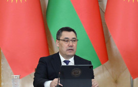 Sadır Japarov İlham Əliyevi təbrik edib