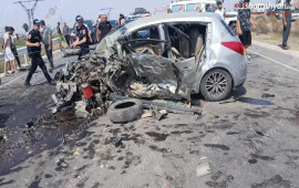 Ermənistanda hərbçilər qəzaya düşdü  1 ölü, 3 yaralı