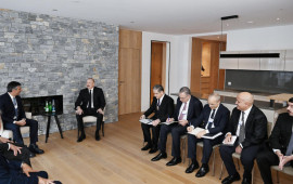 İlham Əliyev Davosda Braziliyanın &ldquo;BTG Pactual&rdquo; şirkətinin sədri ilə g&ouml;r&uuml;ş&uuml;b 