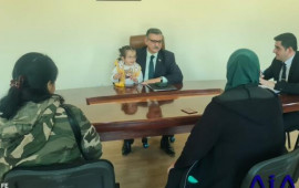 Milli Məclisin deputatı Novruzəli Aslanov İsmayıllı şəhərində seçiciləri ilə görüşüb