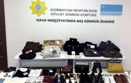276 min manatlıq brend malların &ouml;lkəyə qanunsuz gətirilməsinin qarşısı alındı  FOTO