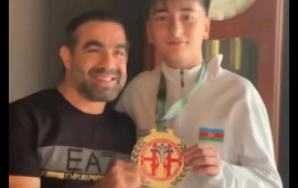 Rəşad Dağlının oğlu çempion oldu