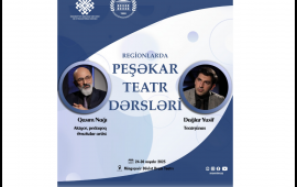 &ldquo;Regionlarda peşəkar teatr dərsləri&rdquo; layihəsinin n&ouml;vbəti &uuml;nvanı Mingə&ccedil;evir teatrı olacaq
