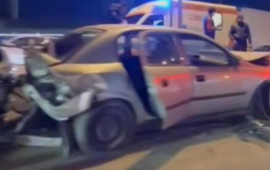 BakıQuba yolunda zəncirvari qəza 