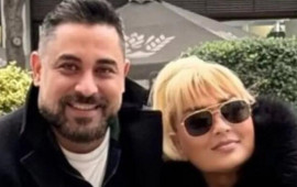 N&uuml;şabə Ələsgərli həyat yoldaşı ilə  Foto