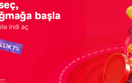 Birbankın Yığım hesabı ilə pulunuz hər g&uuml;n gəlir gətirsin