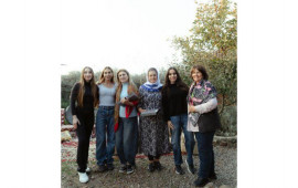 Leyla Əliyeva, Arzu Əliyeva və Alena Əliyeva Lənkəranda fermer təsərr&uuml;fatı ilə tanış olublar  FOTO