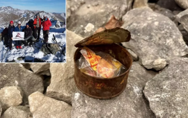 İtalyan alpinistlərin 54 il əvvəl qoyduğu qeyd tapıldı  Kağızda yazılanlar...