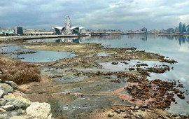 Xəzər dənizi geri &ccedil;əkilir