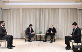 İlham Əliyev M&uuml;nxendə Slovakiya Baş nazirinin m&uuml;avini ilə g&ouml;r&uuml;ş&uuml;b 