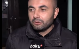 Binəqədidə kafedəki partlayışın şahidi: "İş&ccedil;ilərdən biri yanırdı, mən s&ouml;nd&uuml;rd&uuml;m"