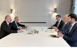 İlham Əliyev M&uuml;nxendə &ldquo;Oracle&rdquo; korporasiyasının baş icra&ccedil;ı direktoru ilə g&ouml;r&uuml;ş&uuml;b