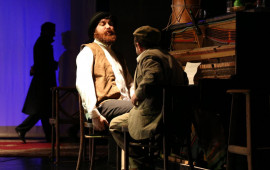 Gənc Tamaşa&ccedil;ılar Teatrında Maqsud İbrahimbəyovun pyesi əsasında hazırlanan eyniadlı yeni tamaşanın məşqləri yekunlamaq &uuml;zrədir  FOTO