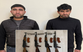 Silah alveri ilə məşğul olan şəxslər saxlanıldı