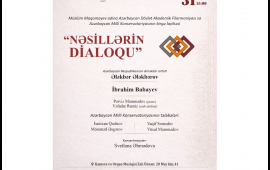İlk dəfə olaraq &ldquo;Nəsillərin dialoqu&rdquo; adlı yeni musiqi layihəsi təqdim ediləcək