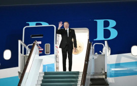 İlham Əliyevin &Ouml;zbəkistana səfəri başa &ccedil;atıb 