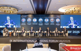 Ziraat Bank Azərbaycan IX Beynəlxalq Bank&ccedil;ılıq Forumunun tərəfdaşı və iştirak&ccedil;ısı olub!  FOTO