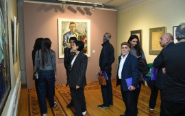 Tofiq Cavadovun “Yarımçıq qalmış ömür” sərgisi açılıb 